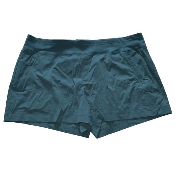 Athleta Trekkie North Short Teal Blue Green - Picture 1 of 13
